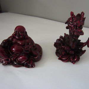 Budda and Dragon Paperweights/Statues from China